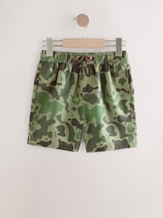 Khaki Camo Printed Swim Shorts (3-16yrs) - Image 1 of 1