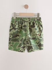 Khaki Camo Printed Swim Shorts (3-16yrs) - Image 2 of 4