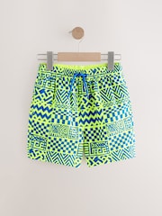 Yellow Printed Swim Shorts (3-16yrs) - Image 5 of 8