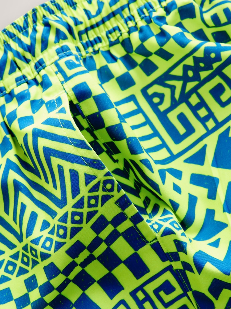 Yellow Printed Swim Shorts (3-16yrs) - Image 8 of 8