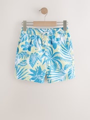 Yellow Palm Printed Swim Shorts (3-16yrs) - Image 1 of 1