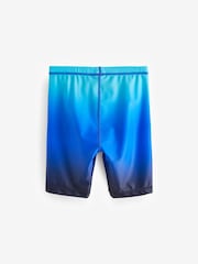 Blue Ombre Longer Length Stretch Swim Shorts (3-16yrs) - Image 2 of 3