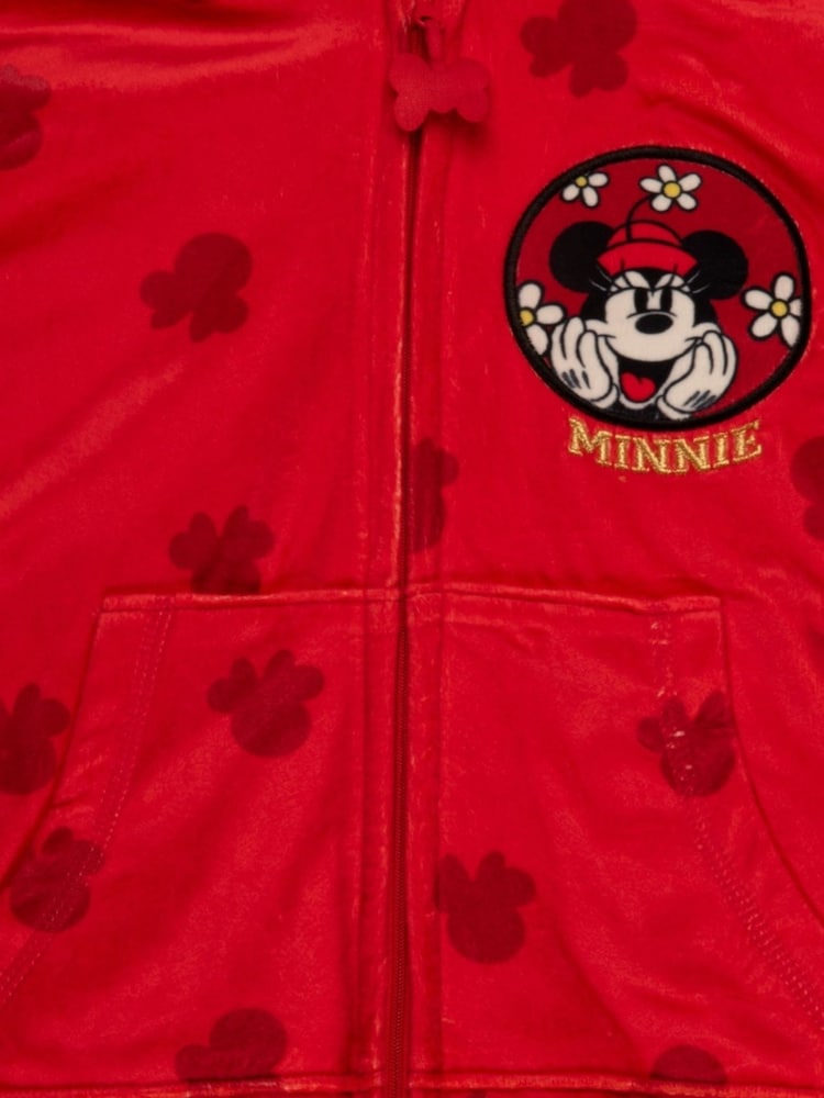 Brand Threads Red Girls Disney Minnie Mouse All-In-One - Image 4 of 4 Brand Threads Red Girls Disney Minnie Mouse All-In-One - Image 4 of 4
