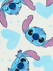Brand Threads Blue Girls Disney Stitch Divine Fleece Pyjamas Set - Image 4 of 4
