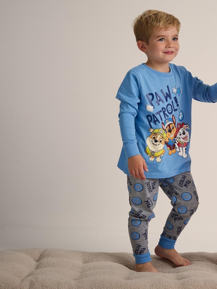 طقم بيجامة للأولاد من القطن 100% تصميم Paw Patrol من Brand Threads - صورة 1 من 5