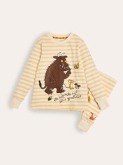 Brand Threads White Unisex Gruffalo 100% Cotton Pyjamas Set - Image 3 of 5