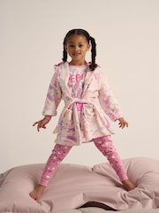 Brand Threads Pink Girls Peppa Pig Dressing Gown - Image 2 of 6