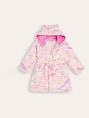 Brand Threads Pink Girls Peppa Pig Dressing Gown - Image 4 of 6