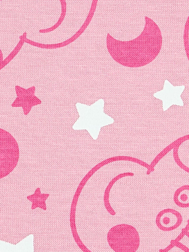 Brand Threads Pink Girls Peppa Pig 100% Cotton Pyjamas Set - Image 7 of 7