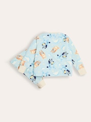 Brand Threads Blue Unisex Bluey Divine Fleece Pyjamas Set - Image 3 of 4