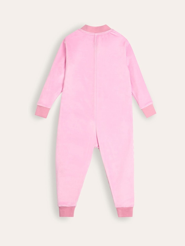 Brand Threads Pink Girls Peppa Pig All-In-One - Image 2 of 3 Brand Threads Pink Girls Peppa Pig All-In-One - Image 2 of 3