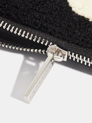 Skinnydip Black Daisy Fuzzy Laptop Case - 13" - Image 5 of 7