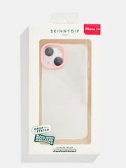 Rosa - Wildflower Thistle Shock iPhone CaseiPhone 15 Plus Case - Imagen 5 de 5