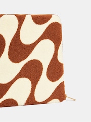 Teddy Wave Fuzzy Laptop Case - 13" - Image 4 of 7