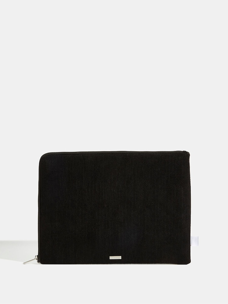 Skinnydip Black Embroidered Bow Laptop Case - 13" - Image 3 of 5