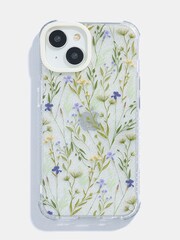 Skinnydip Multi Nude Wildflower Thistle Shock iPhone CaseiPhone 14 Plus Case - Image 1 of 5
