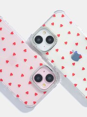 Skinnydip Mini Ditsy Hearts Shock iPhone XR / 11 Case - Image 2 of 6