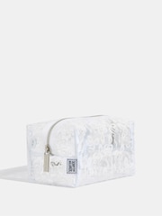 Skinnydip White Bow Makeup Bag - Image 3 of 5