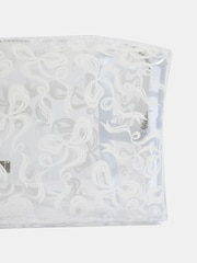 Skinnydip White Bow Makeup Bag - Image 4 of 5