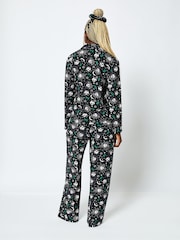 Skinnydip Black Disney Nightmare Before Christmas Jack Pyjama Set in Black' - Image 2 of 6