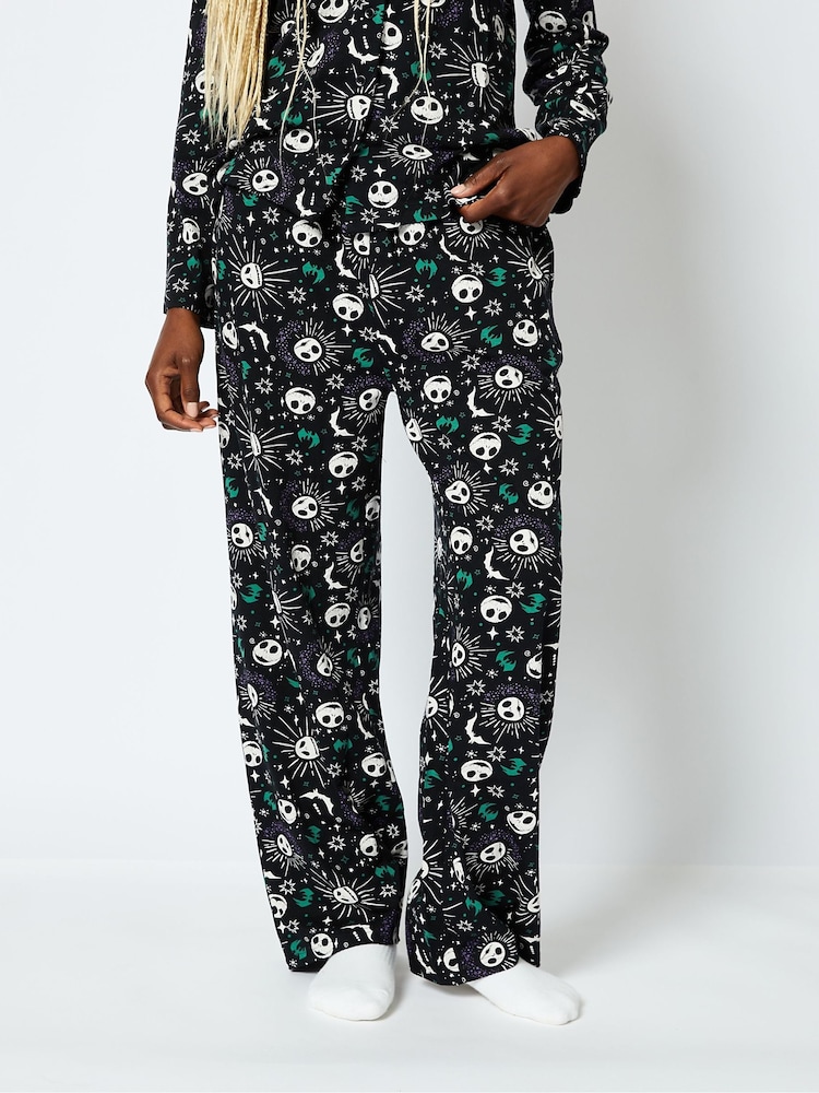 Skinnydip Disney Pyjama Nightmare Before Christmas Jack en noir' - Image 4 of 6