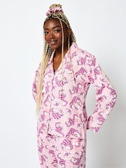 Skinnydip Pink Disney Cheshire Cat Pyjamas Set - Image 3 of 6