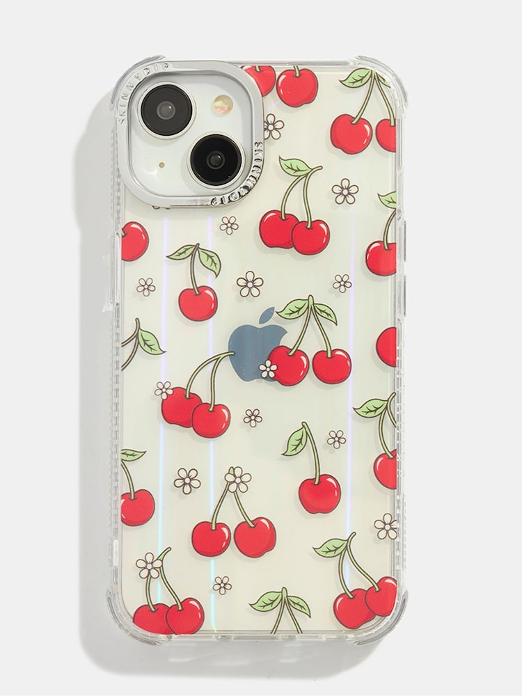 Skinnydip Floral Cherry Shock iPhone 16 Pro Max Case - Image 1 of 5