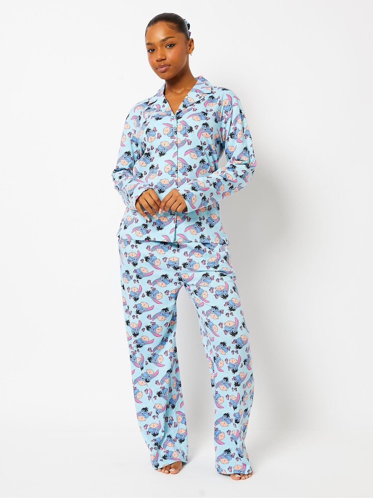 Skinnydip Blue Disney Eeyore Pyjamas Set - Image 1 of 6