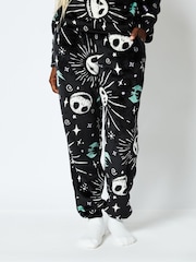 Skinnydip Black Disney Nightmare Before Christmas Fleece Pyjama Set - Image 4 of 4