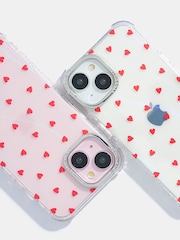 Skinnydip Cherry red Wildflower Thistle Shock iPhone CaseiPhone 15 Plus Case - Image 2 of 4