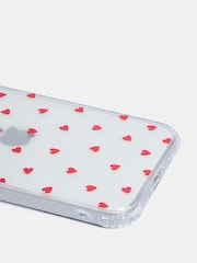 Skinnydip Cherry red Wildflower Thistle Shock iPhone CaseiPhone 15 Plus Case - Image 3 of 4