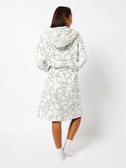 Miffy x Skinnydip Dressing Gown in White - Imagen 2 de 5