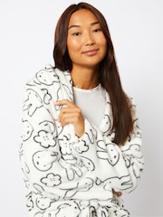 Miffy x Skinnydip Dressing Gown in White - Imagen 4 de 5