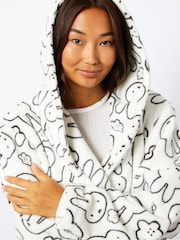 Miffy x Skinnydip Dressing Gown in White - Imagen 5 de 5