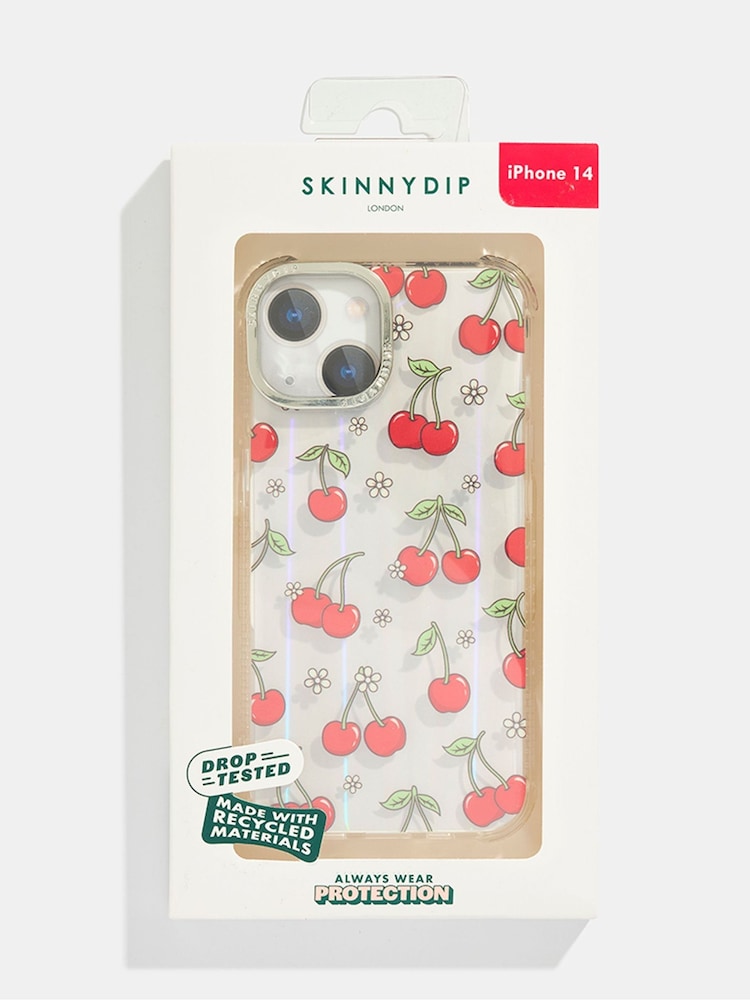 Skinnydip Floral Cherry Shock iPhone 15 Pro Max Case - Image 5 of 5