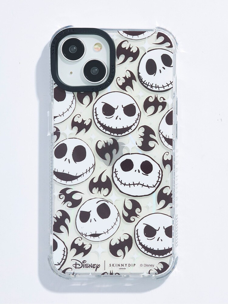 The Nightmare Before Christmas Jack Face - Wildflower Thistle Shock iPhone CaseiPhone 14 Plus Case - Image 1 of 6