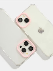 Skinnydip Pink Minimal Glitter Shock iPhone 14 Pro Case Care Bears Rainbow - Image 4 of 5