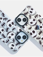 Skinnydip The Nightmare Before Christmas Jack Face Wildflower Thistle Shock iPhone CaseiPhone 15 Plus Case - Image 2 of 5