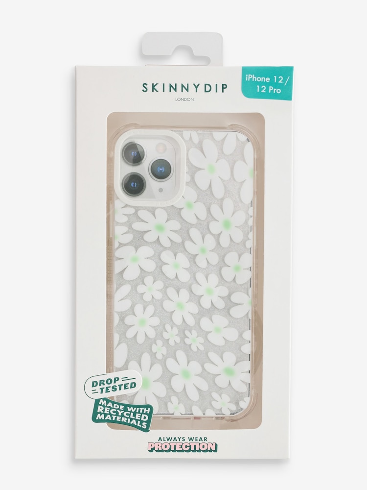 Skinnydip Off White iPhone 12 / 12 Pro Case Care Bears Rainbow - Image 1 of 6