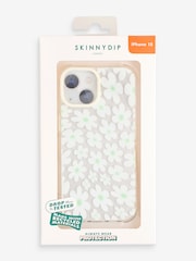 Skinnydip Sage & White Warped Daisy Shock iPhone 15 Pro Case - Image 2 of 6