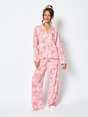 Skinnydip Pink Bow Pyjama Set - Image 2 of 4