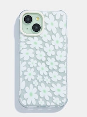Skinnydip Off White Wildflower Thistle Shock iPhone CaseiPhone 15 Plus Case - Image 1 of 4