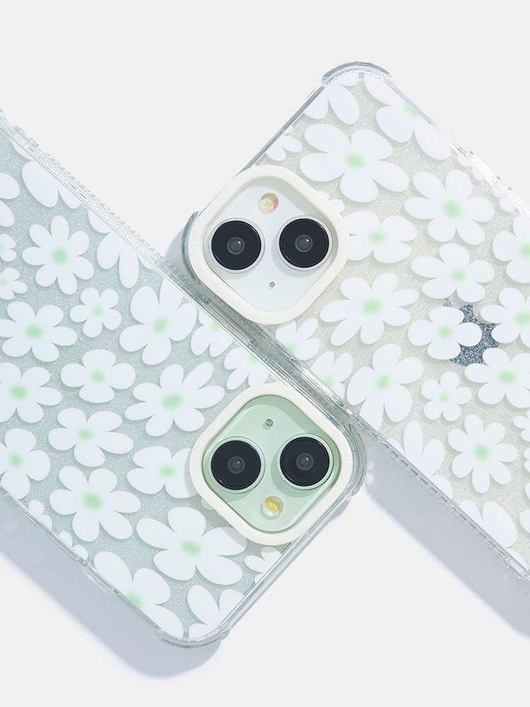 Skinnydip Off White Wildflower Thistle Shock iPhone CaseiPhone 15 Plus Case - Image 2 of 4