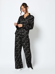 Starry Night Silver Pyjama Set - Image 1 of 4