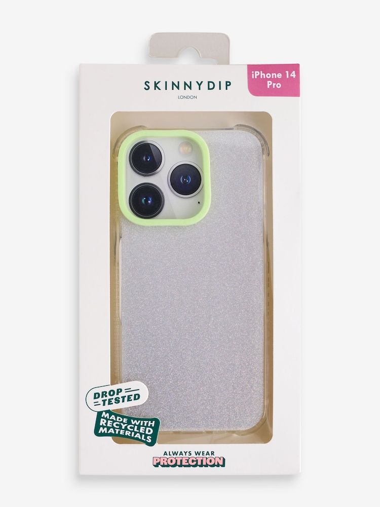 Minimal Glitter Mint Shock - Skinnydip The Very Hungry Caterpillar Party Foods Shock iPhone 14 Pro Max Case - Bild 2 av 4