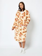 Skinnydip Brown Teddy Bear BowDressing Gown - Image 2 of 4