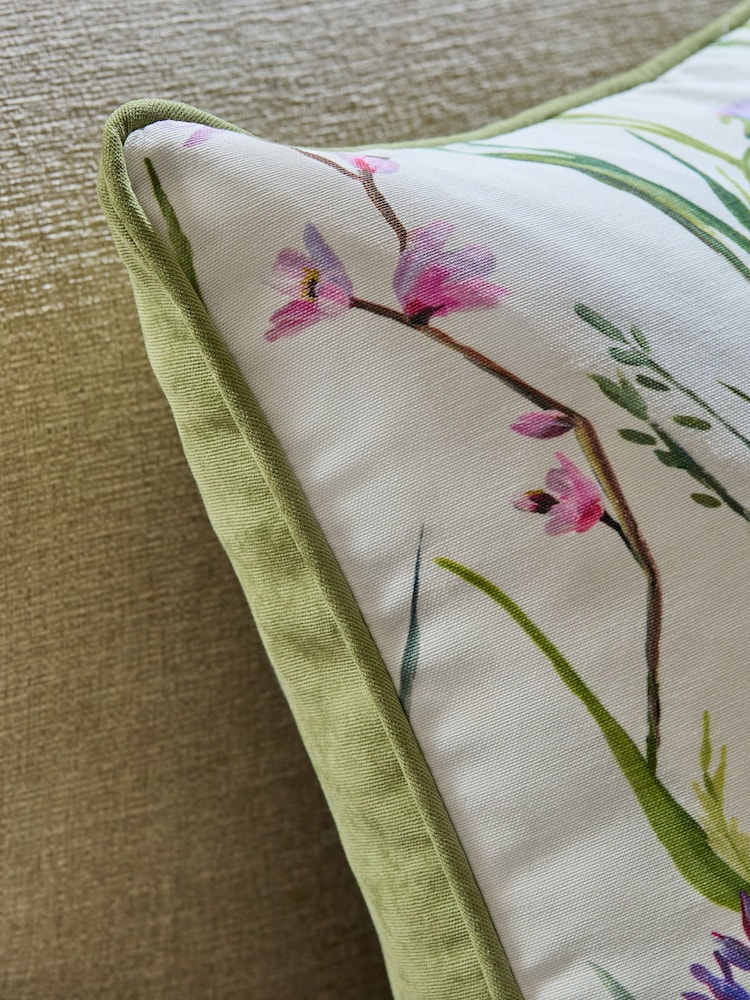 Pastel Floral Cushion - Image 4 of 5