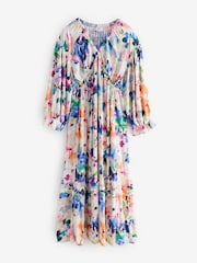 Multi Floral V-Neck Maxi Dress - Image 1 of 1