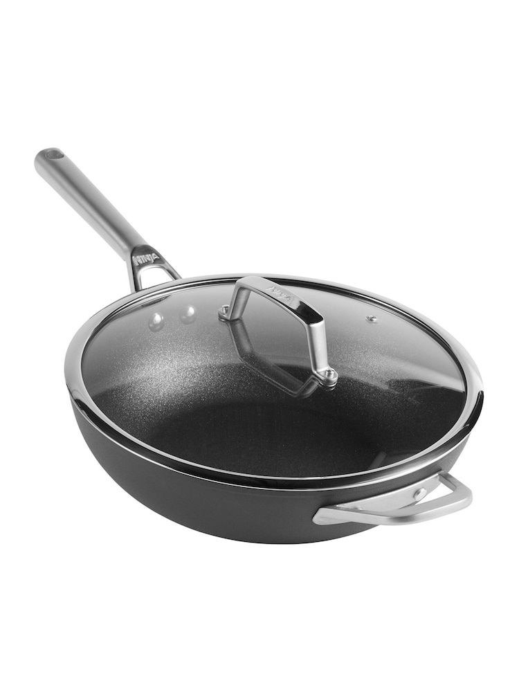 Ninja Grey Foodi ZEROSTICK 28cm Wok with Lid - Image 2 of 4