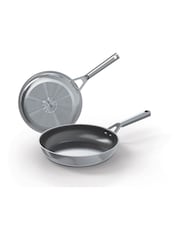 Ninja Silver ZEROSTICK Stainless Steel 2-Piece Frying Pan Set - Image 2 of 4
